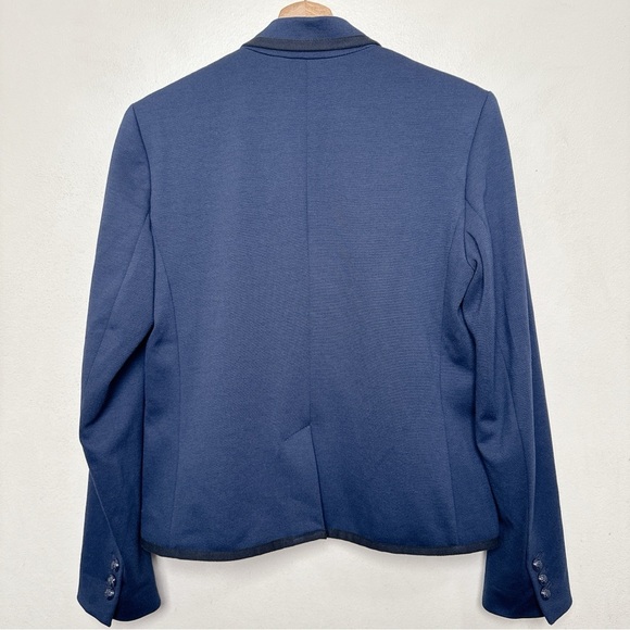 Gap Womens 8 The Academy Blazer Blue Dark Academia Button Blazer Jacket - Picture 16 of 16